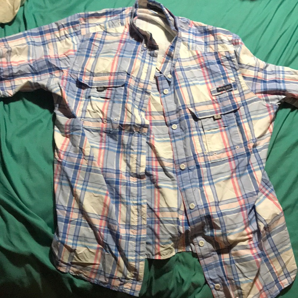 Columbia Button Up